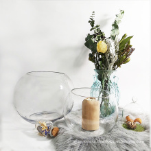 стеклянная ваза стеклянная ваза круглый стеклянный ваза